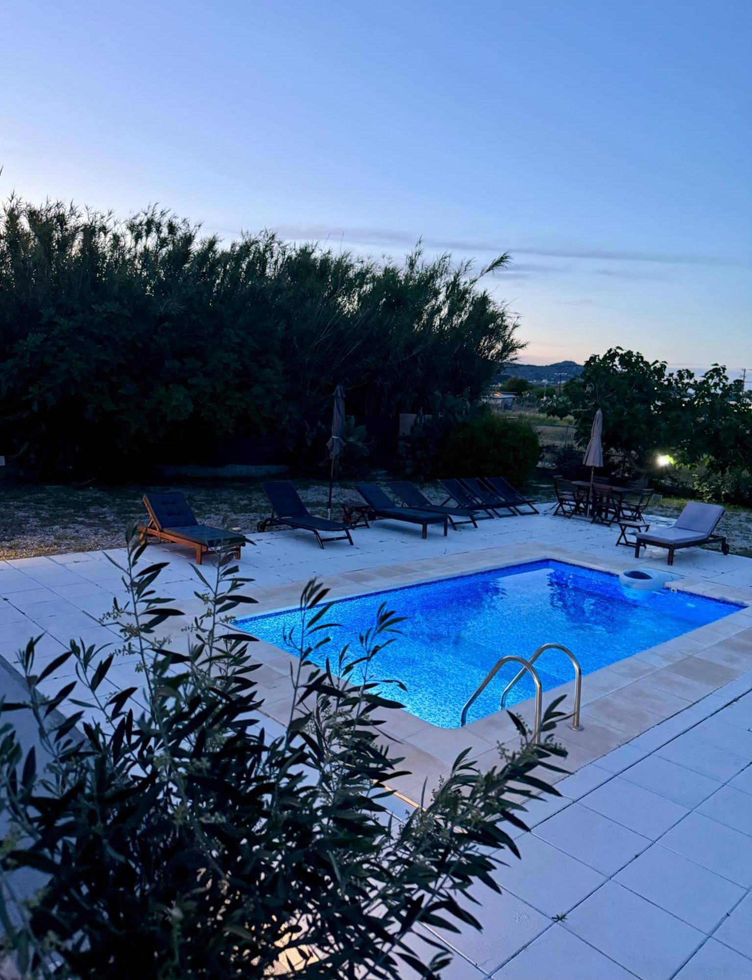 Summer Breeze Villa Afantou Ngoại thất bức ảnh