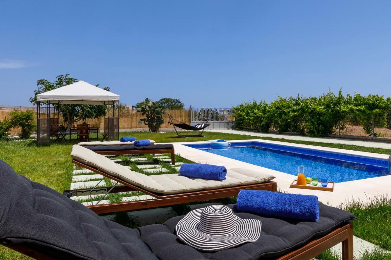 Summer Breeze Villa Afantou Ngoại thất bức ảnh